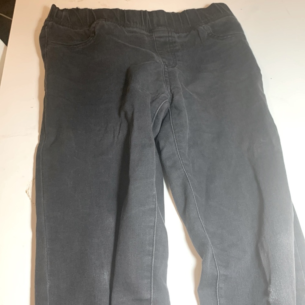 Black jeans for boy by Sears.